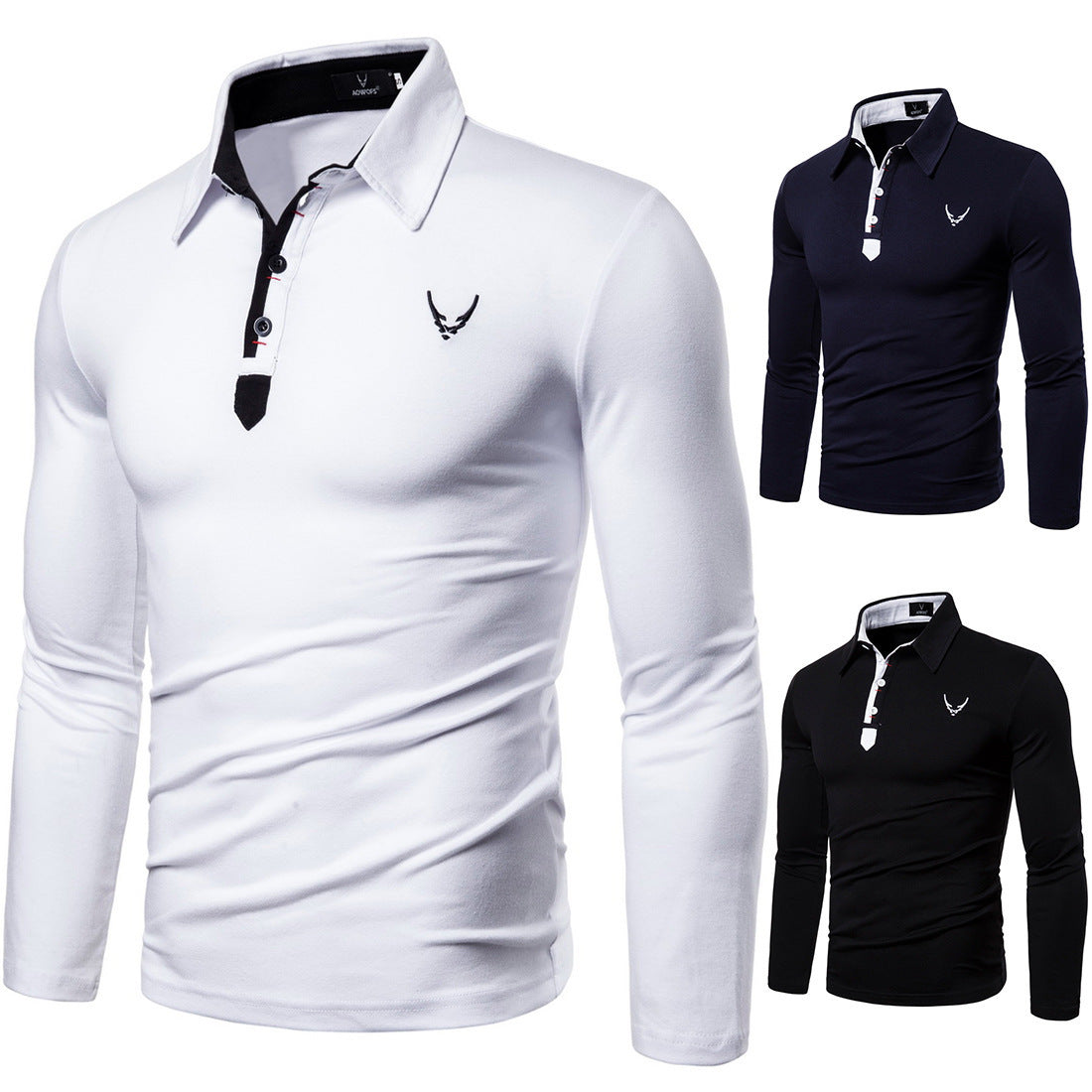Men's Long Sleeve European And American Youth