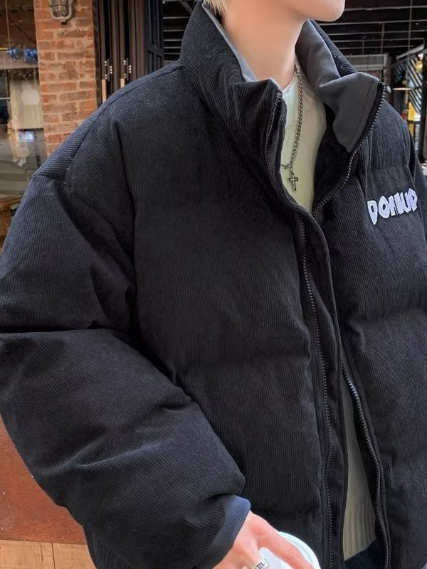 Loose Cotton Padded Jacket Winter American