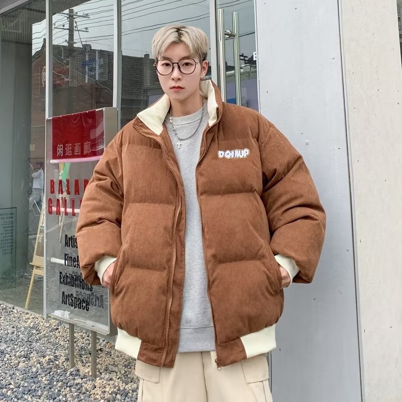 Loose Cotton Padded Jacket Winter American
