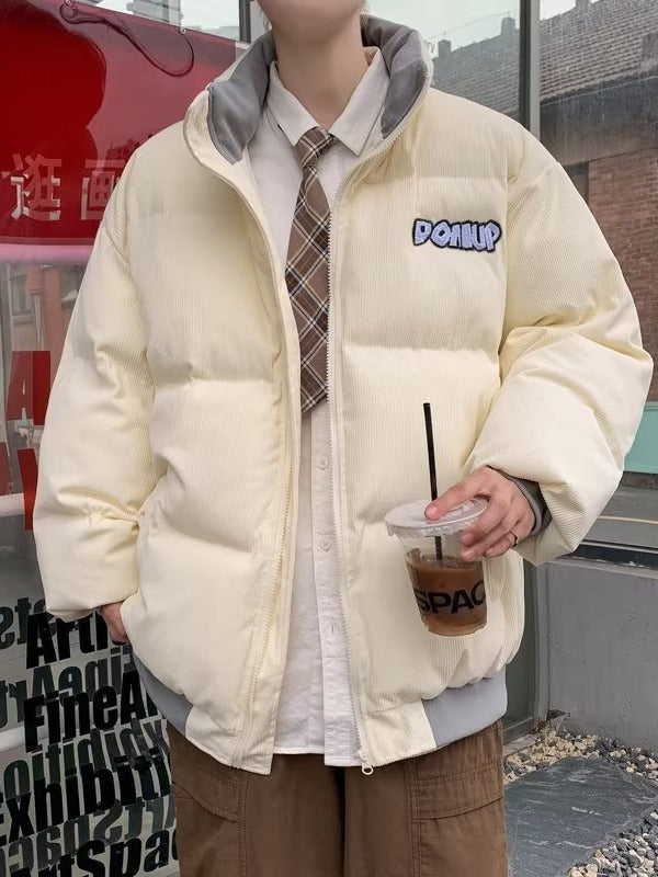 Loose Cotton Padded Jacket Winter American