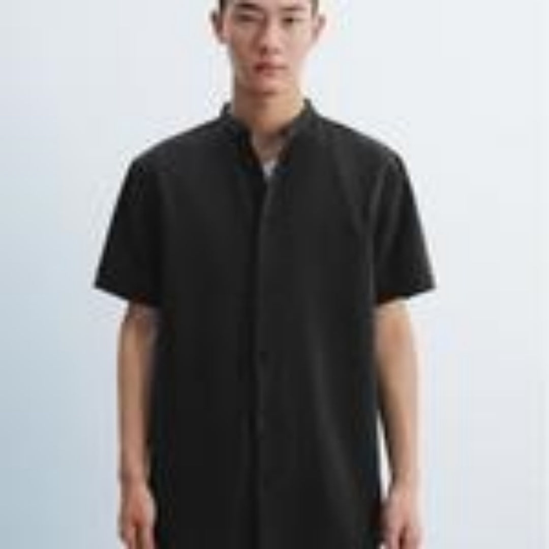 2025 Summer Men's Fashion Casual Tropical Printed Shirt Hawaiian Vacation Style Button Short Sleeve Cardigan