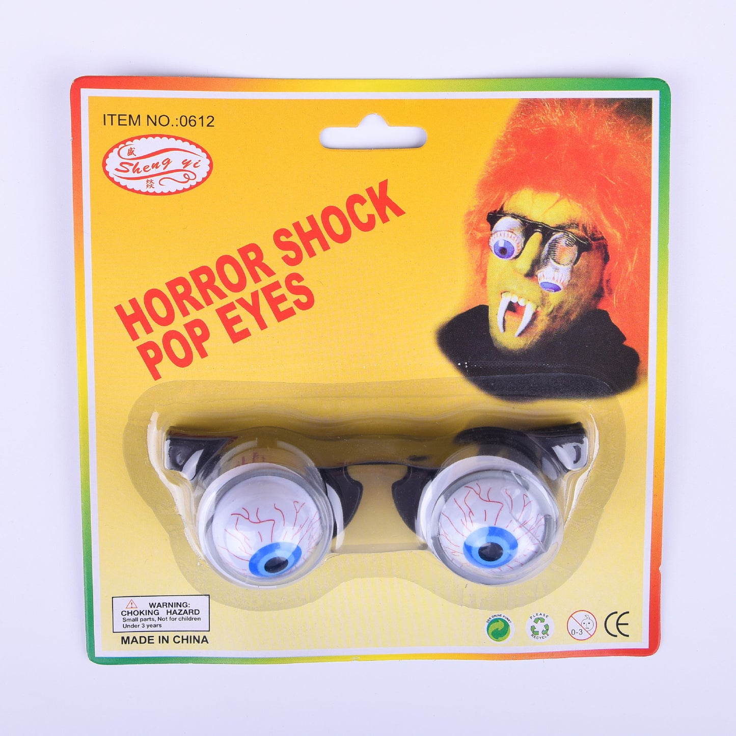 Plastic Halloween Party Holiday Toys Spring Glasses