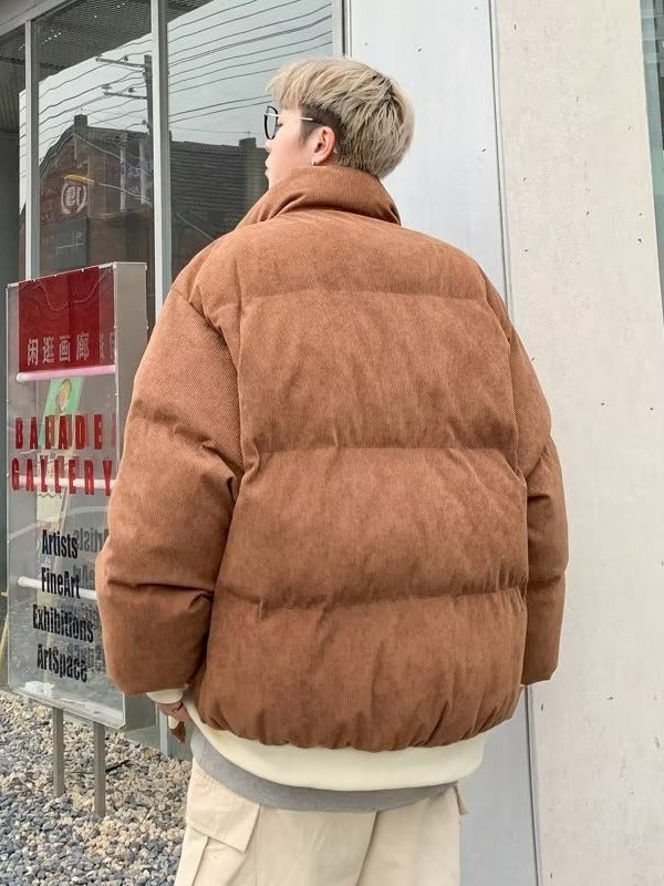Loose Cotton Padded Jacket Winter American