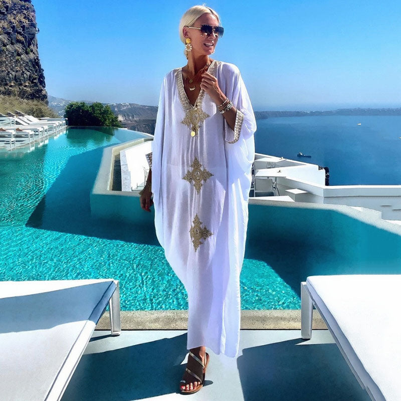 Ladies Sexy Loose Holiday Dress