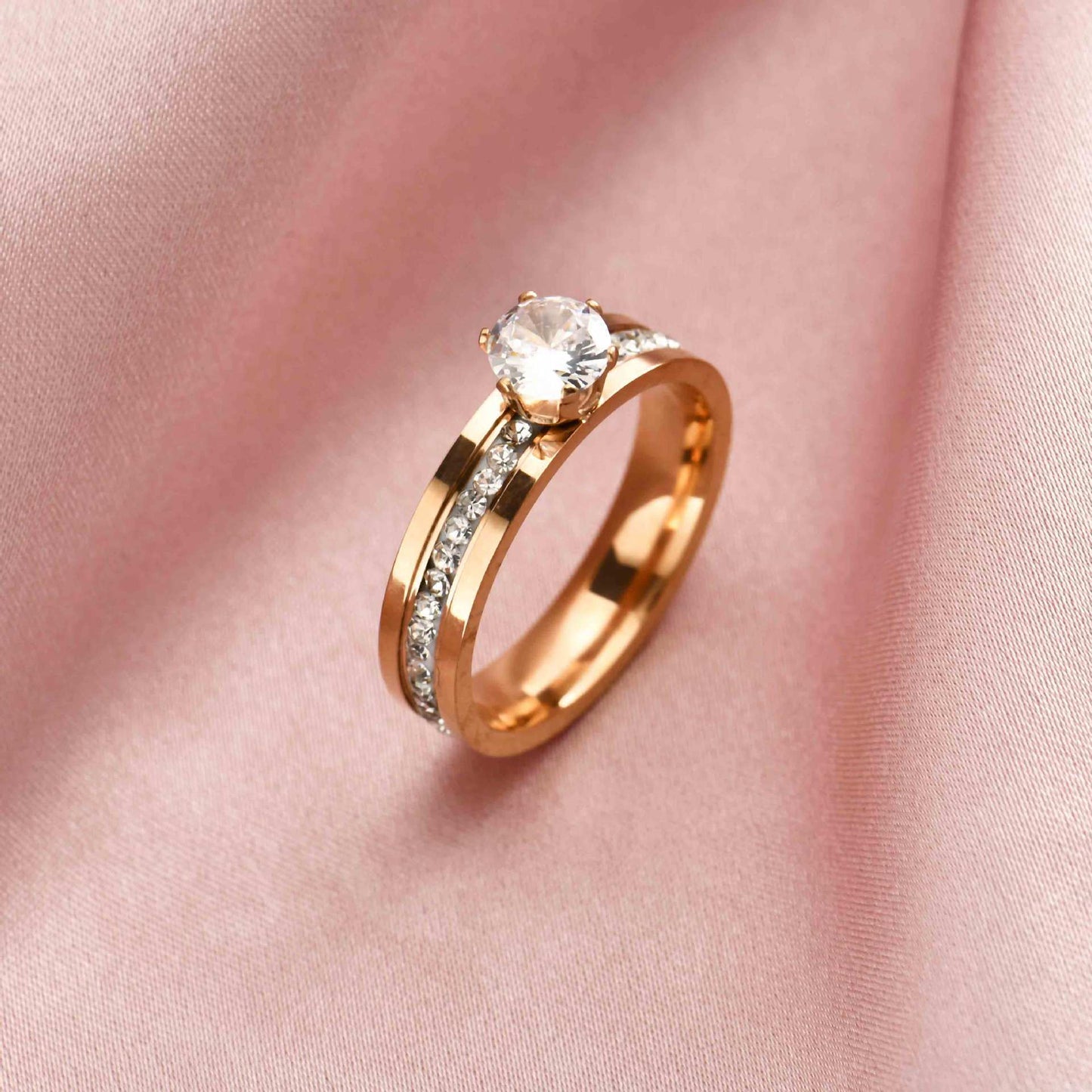 Titanium Steel Ring Men And Women Couple Jewelry