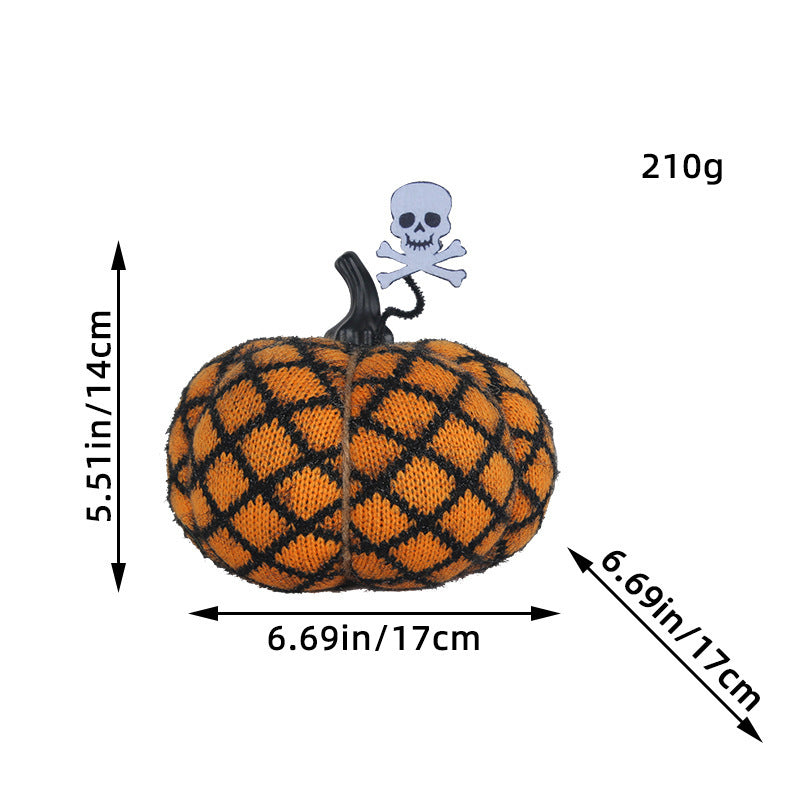 Halloween Pumpkin Ornaments Holiday Party Decorations