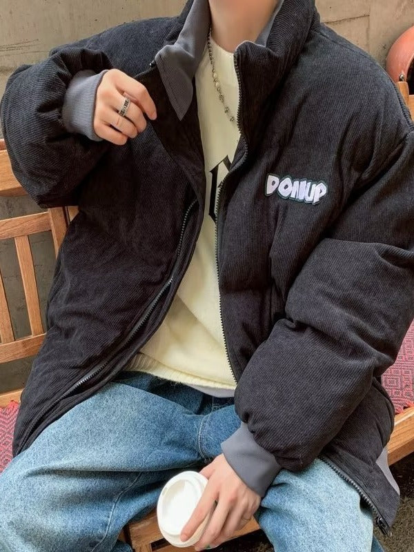 Loose Cotton Padded Jacket Winter American