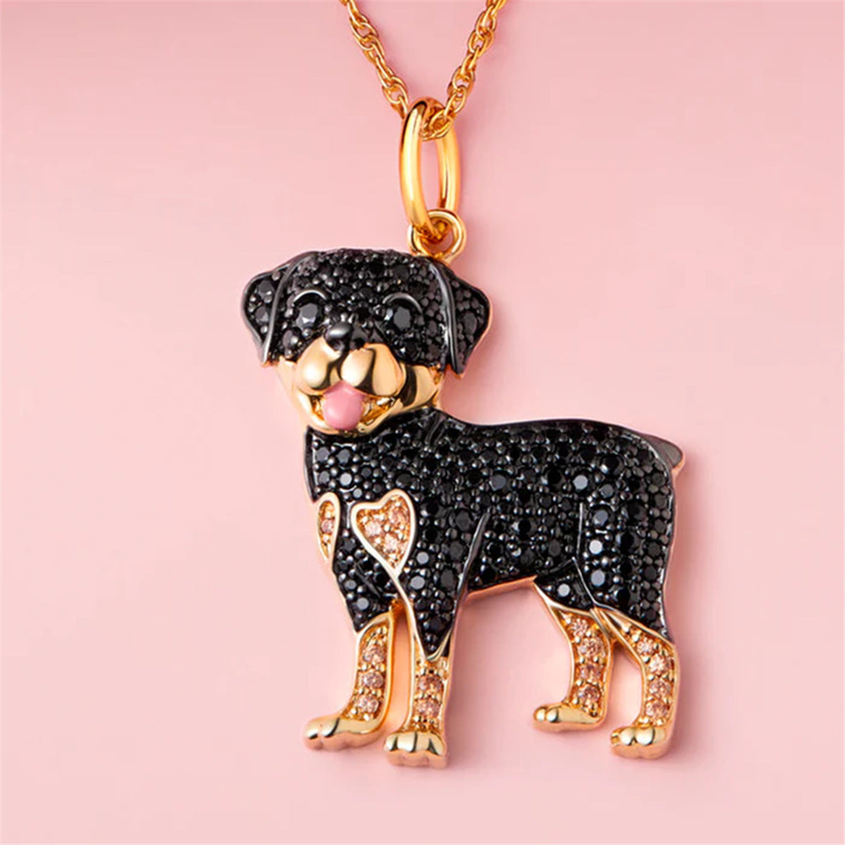 Cute Fashion Rowena Shaped Pendant Necklace