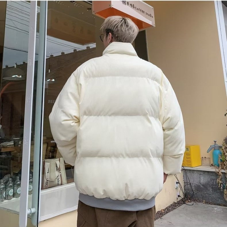 Loose Cotton Padded Jacket Winter American
