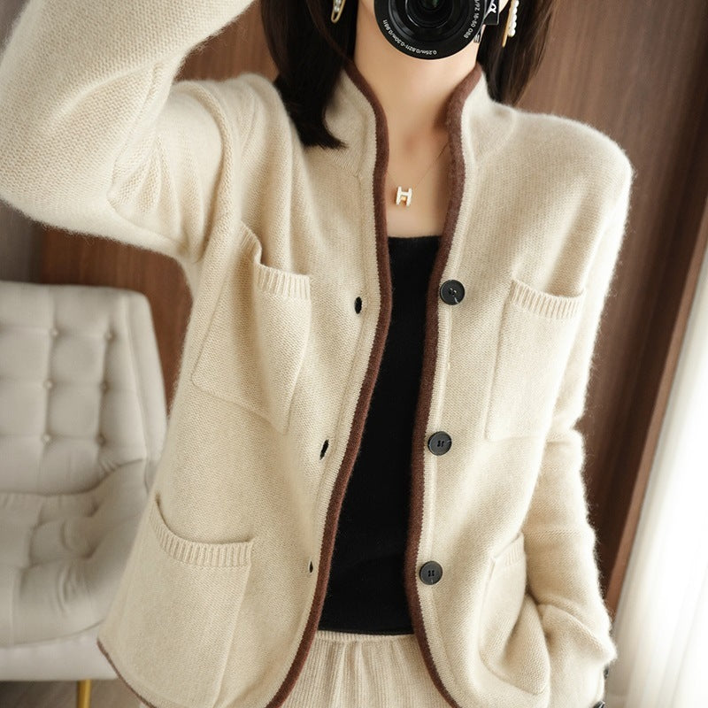 Cardigan Women's Niche Design Sense Sweater Coat