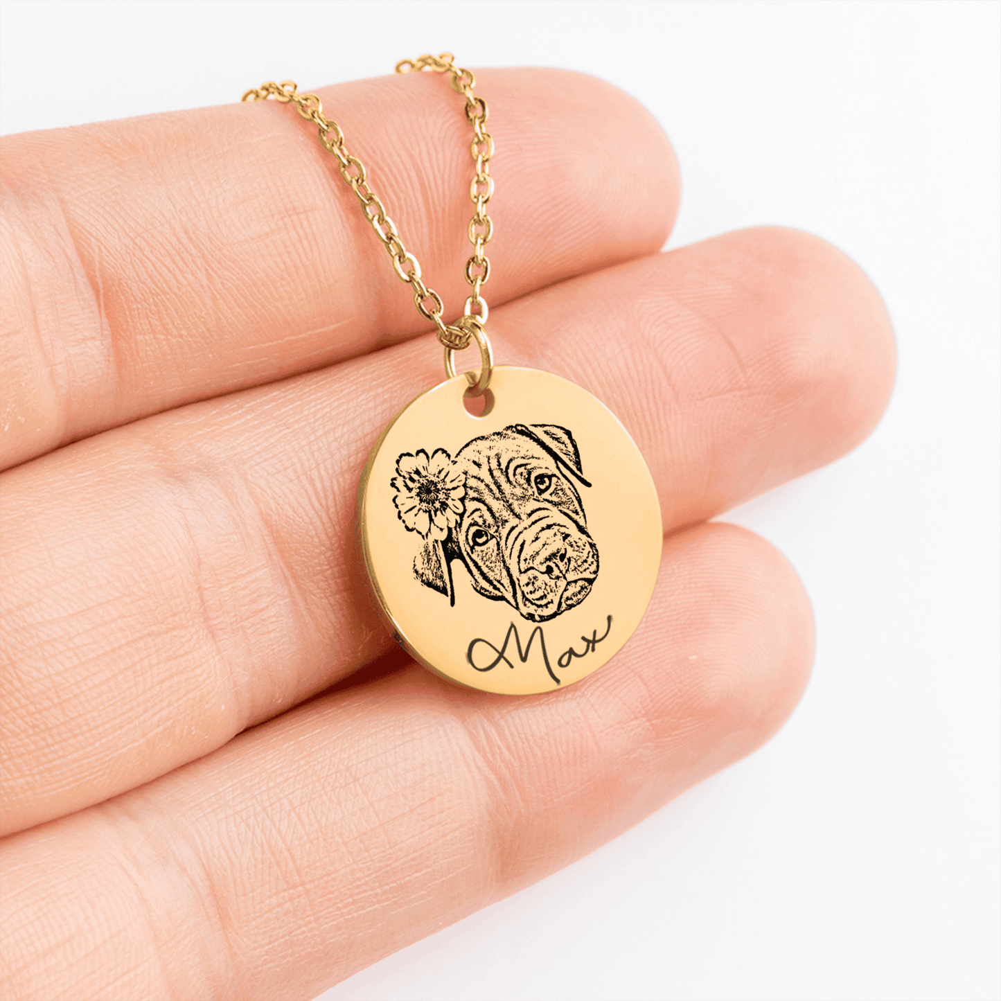 Doggie Portrait Necklace