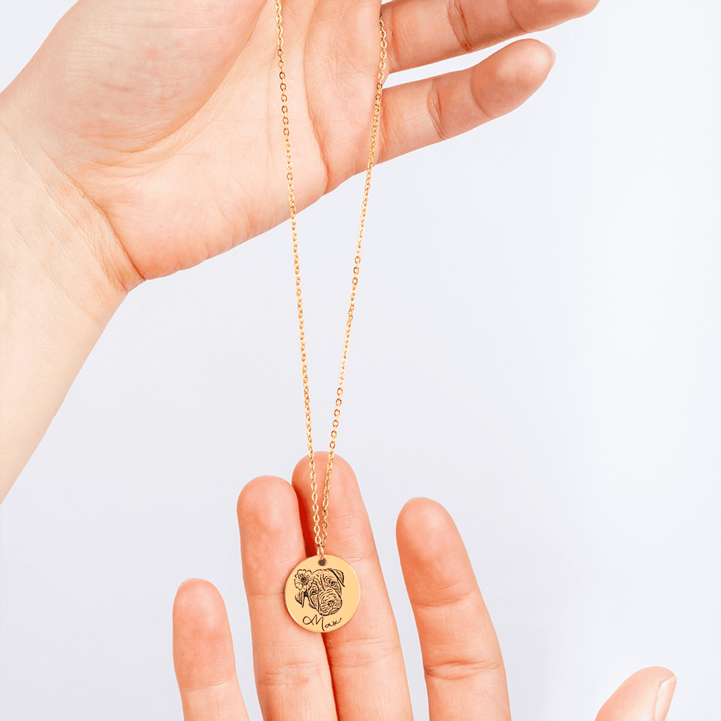 Doggie Portrait Necklace