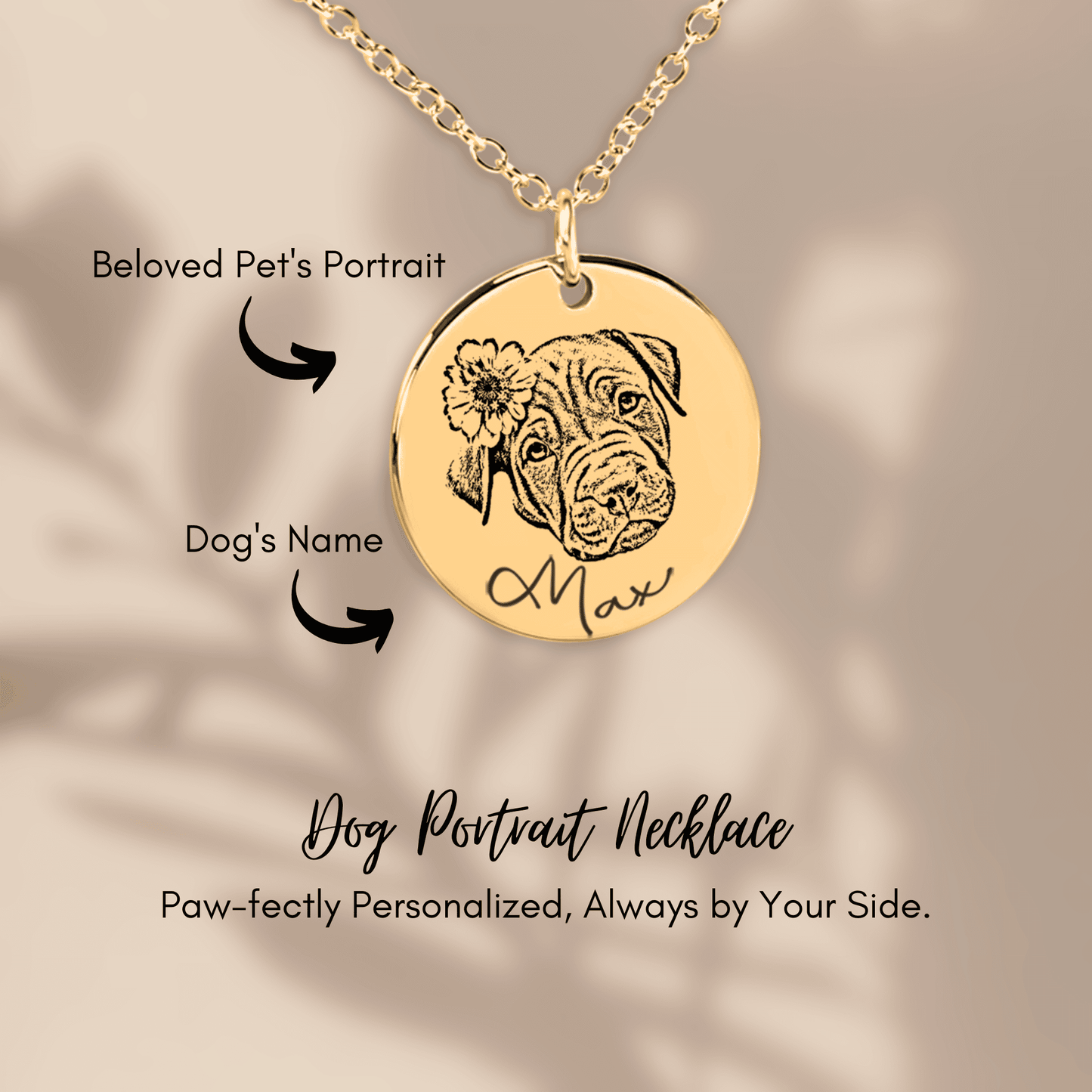Doggie Portrait Necklace