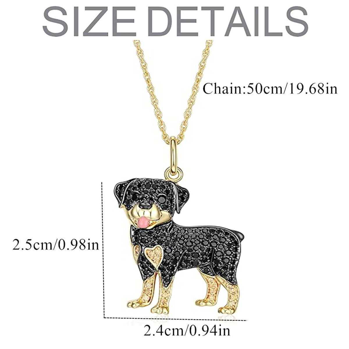 Cute Fashion Rowena Shaped Pendant Necklace