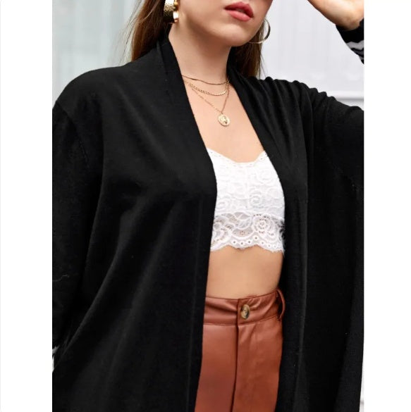Large Size Women's Cardigan Jacket