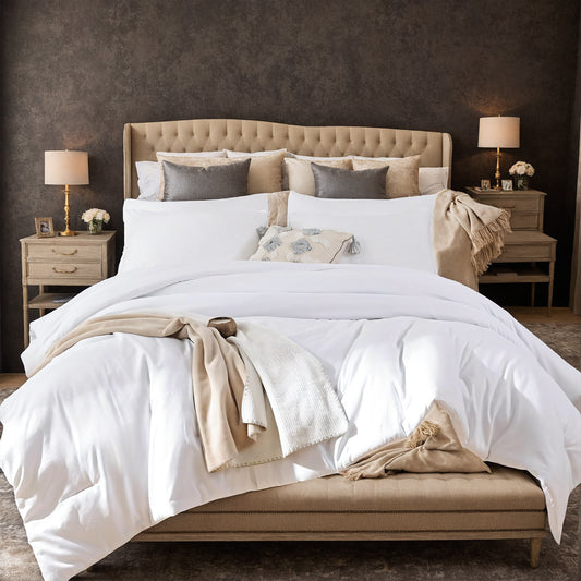 Polyester Brushed Single Quilt Core, Dot Quilting, Microfiber Filling, Suitable For All Seasons, Down Quilt Alternative, Breathable And Warm,CPC Children Certified