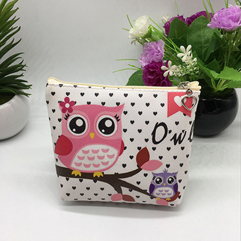 Ladies Children Student Wallet Coin Bag Storage Bag PU Bag