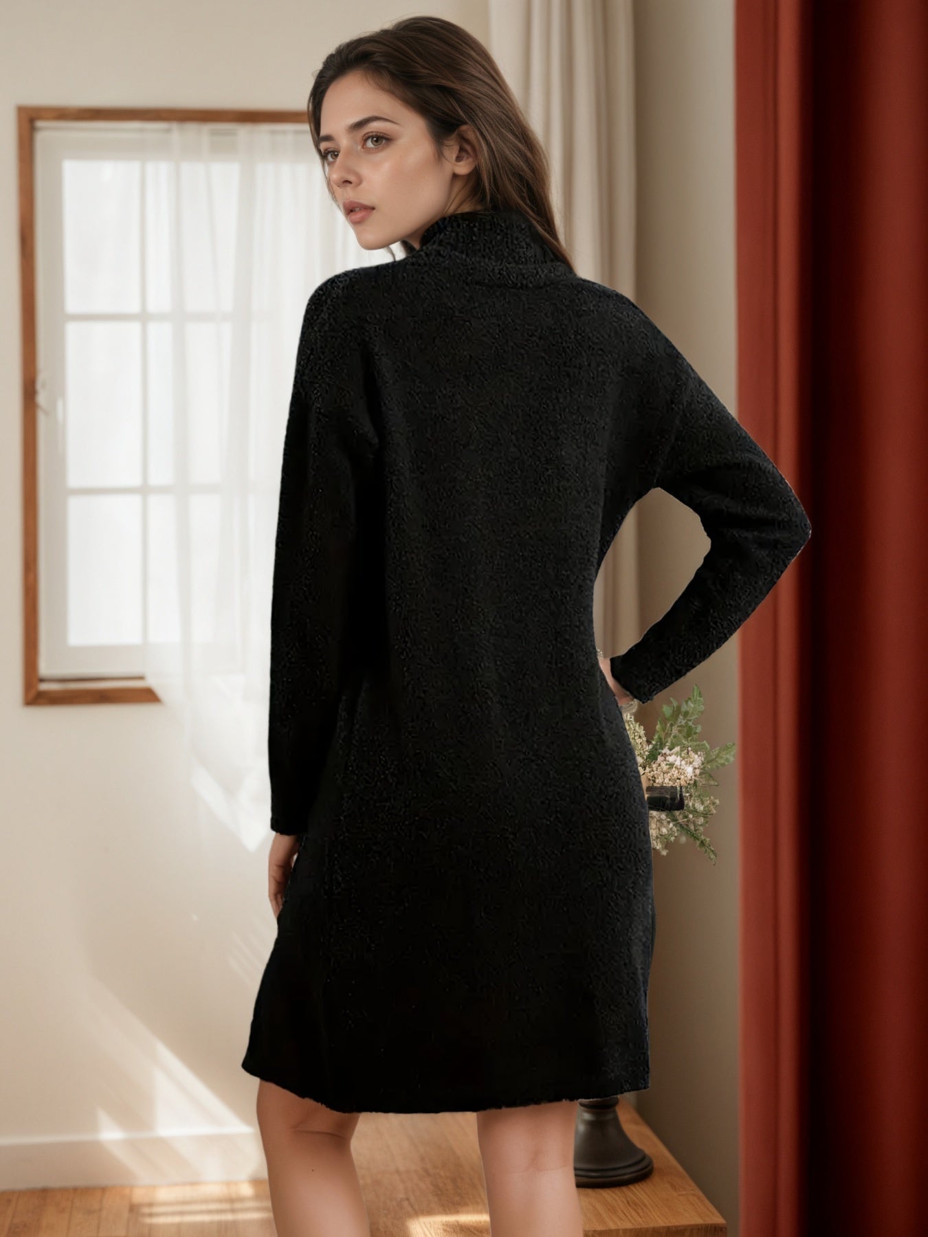 2025 New Women's Coat Dress, Furniture Pajama Dress, Sleeveless Dress, Long Sleeve Coat, AutumnWinter Pajama