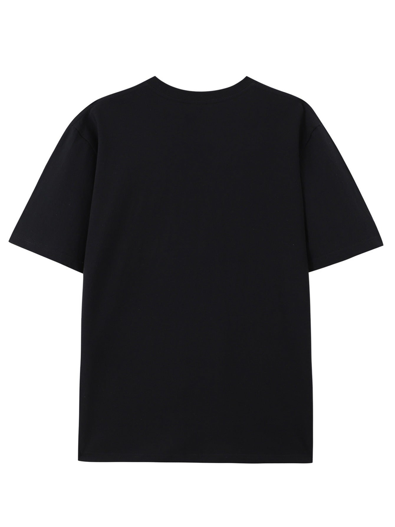 Rose Print Comfortable Soft T-shirt, Men's T-shirt, Summer Casual Short Sleeved T-shirt