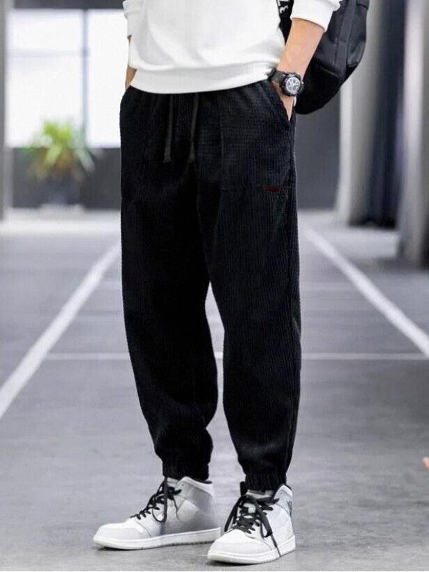 Casual Pants, Trendy And Fashionable Casual Pants, Men's Pants, Men's Pants, Long Pants, Straight Pants, Corduroy Casual Pants, Tight-fitting Casual Pants, Anti-wrinkle Casual Pants, 9-inch Pants, Men