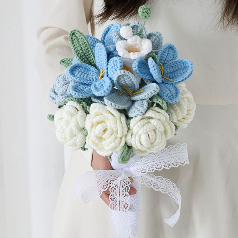 Woolen Knitting Hand Bouquet Material Package