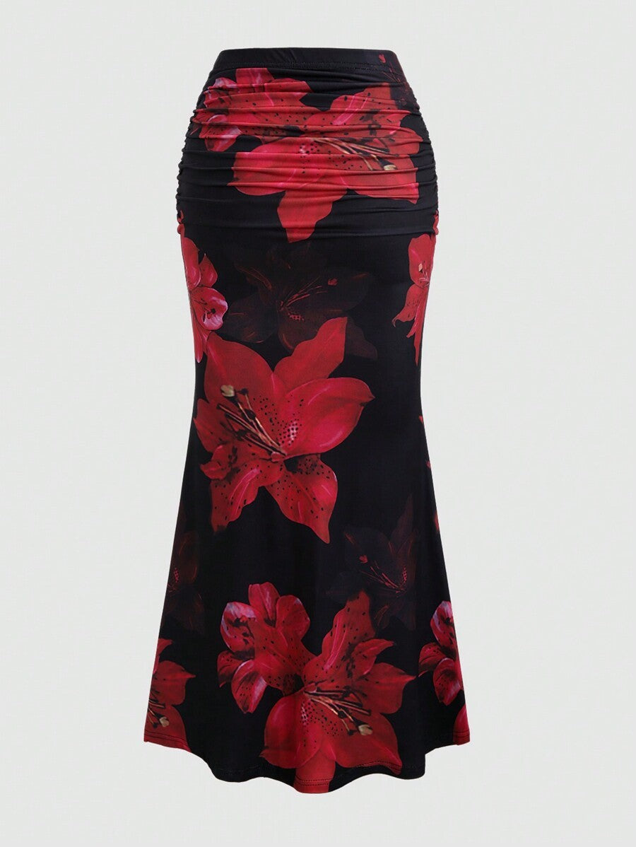 A- Line Skirt Leisure Vacation Long Women's Clothing