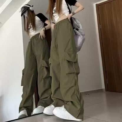 Women's Summer High Waist Retro Quick-drying Casual Pants