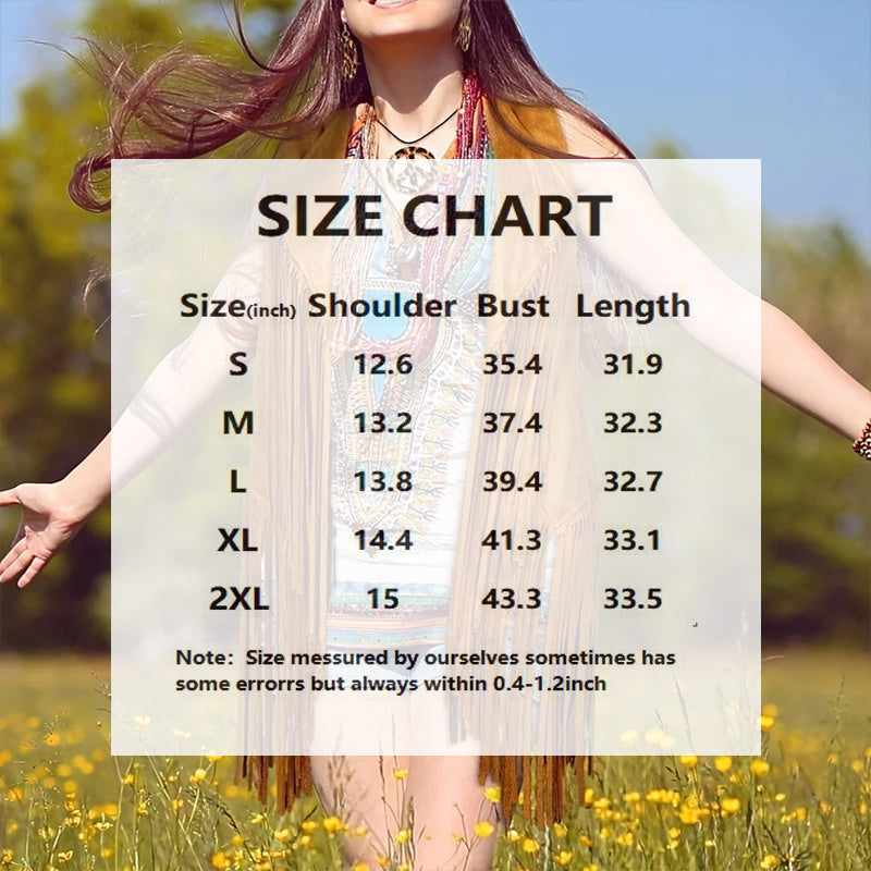 Women's Solid Color Sleeveless Fringe Vest - Lightweight Summer Bohemian Wear