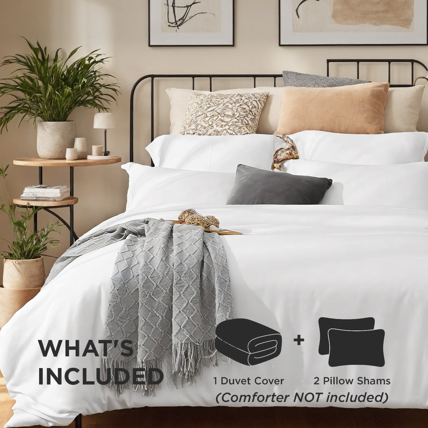 Three-piece Bedding Set With Solid Color Quilt Cover And Pillowcase, Three-piece Bedding Set - Super Soft Microfiber Hotel Series - Brushed Super Soft And Machine Washable, Cute Pink Three-piece Set W