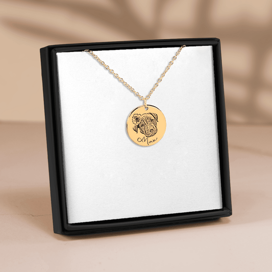 Doggie Portrait Necklace
