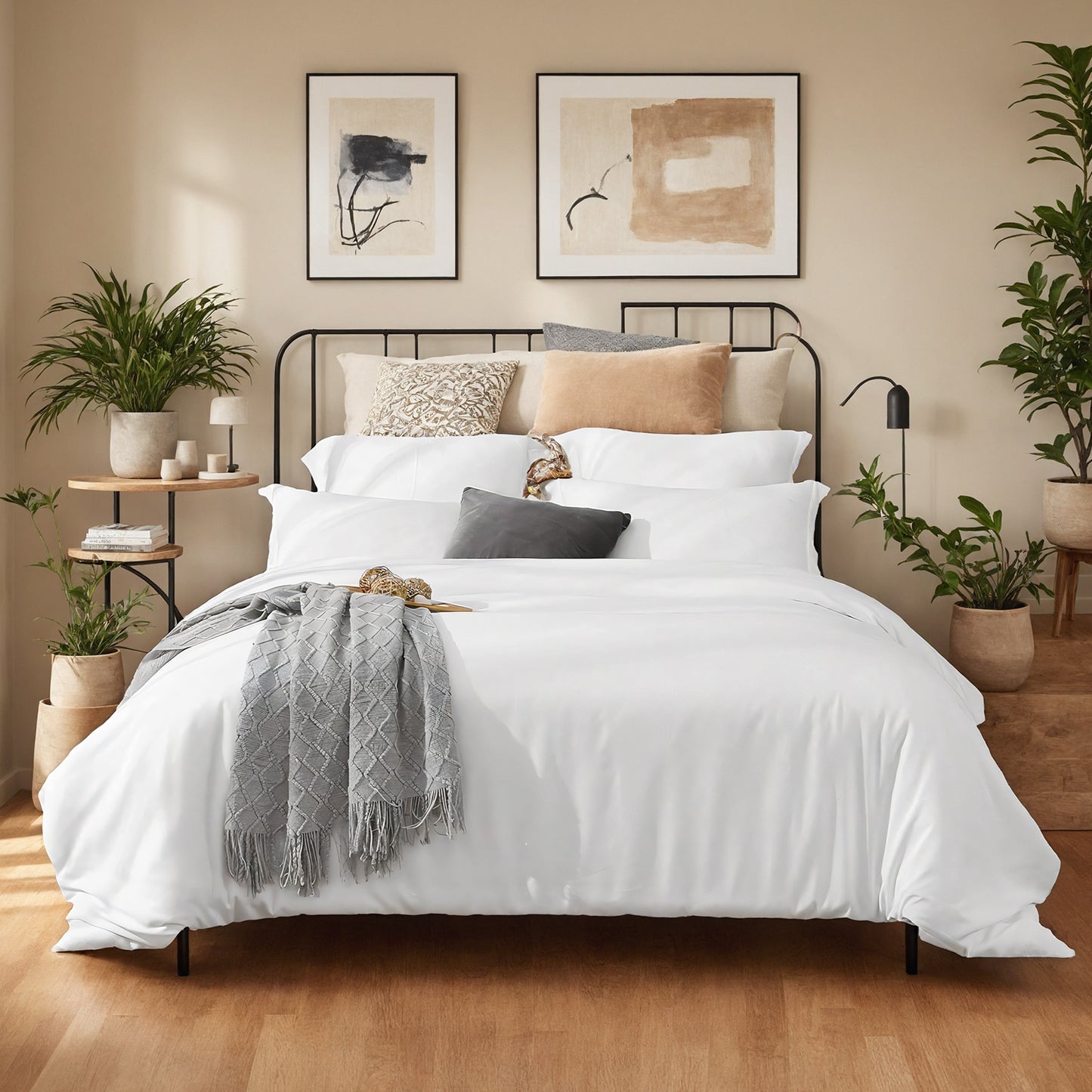 Three-piece Bedding Set With Solid Color Quilt Cover And Pillowcase, Three-piece Bedding Set - Super Soft Microfiber Hotel Series - Brushed Super Soft And Machine Washable, Cute Pink Three-piece Set W