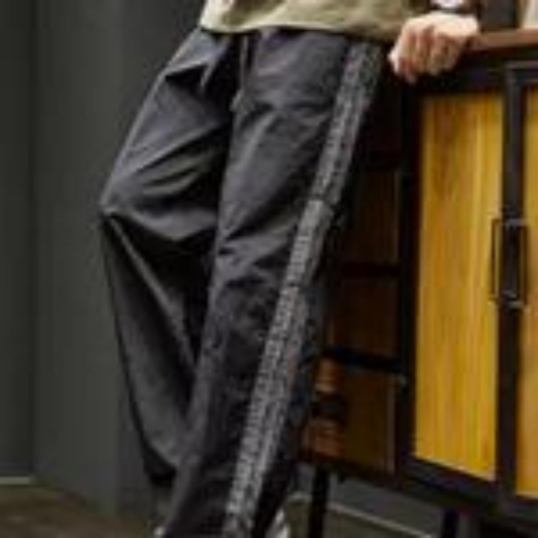Casual Pants, Trendy And Fashionable Casual Pants, Men's Pants, Men's Pants, Long Pants, Straight Pants, Corduroy Casual Pants, Tight-fitting Casual Pants, Anti-wrinkle Casual Pants, 9-inch Pants, Men